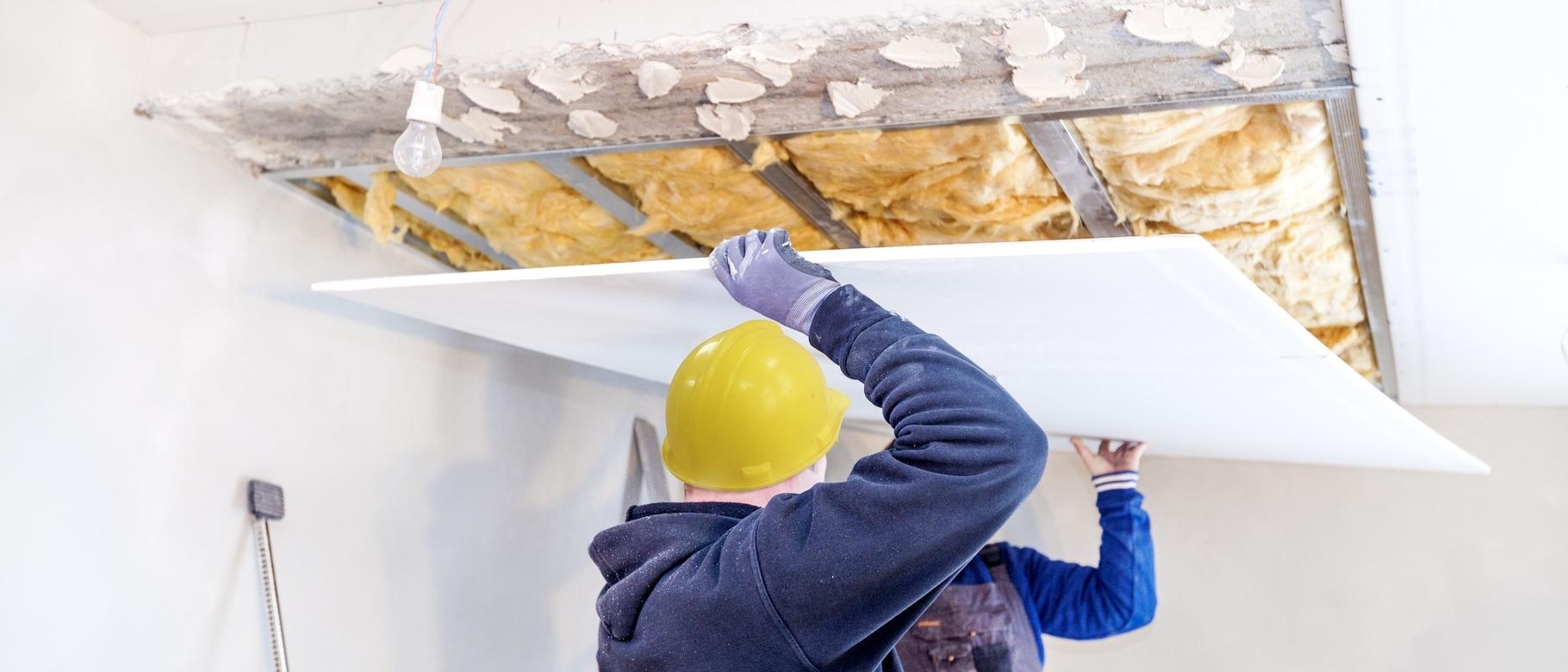 Drywall Installation in Progress